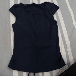 Garage Navy Tank Top